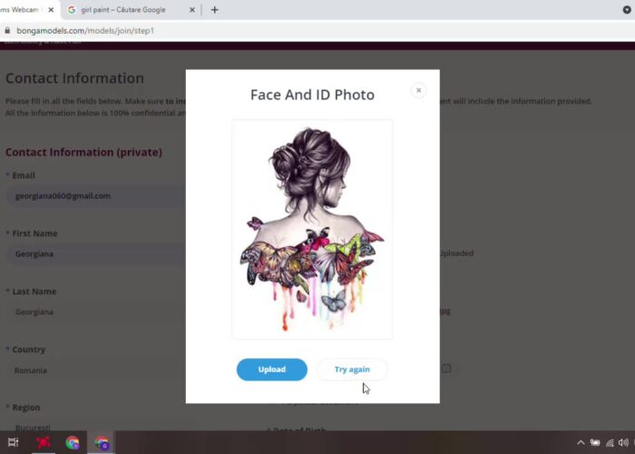 Create a model account at Bongamodels

 Video Tutorial Bongacams