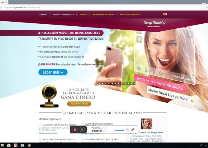 MAKE MONEY IN GRINGA

 Video Tutorial Bongacams