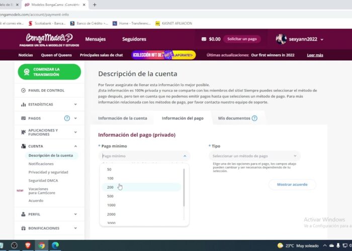 Set up receiving payments with Binance on Bongacams 2022

 Video Tutorial Bongacams