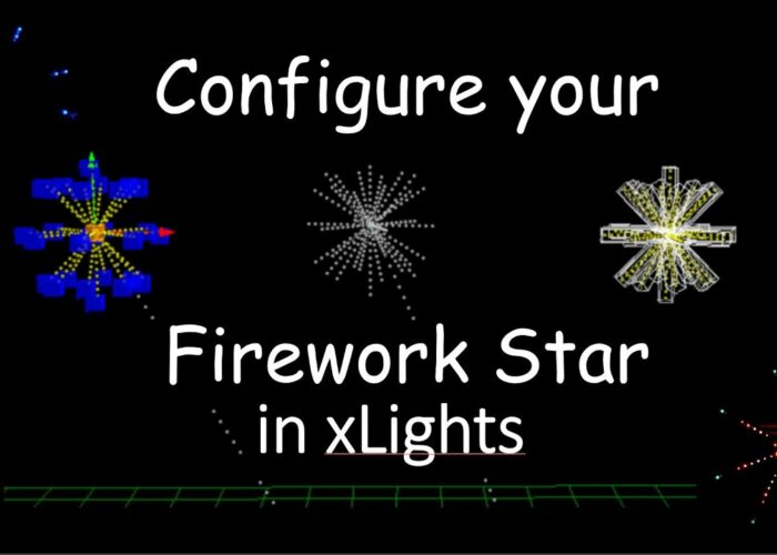 Configure a firework star for holiday display

 Video Tutorial Xmodels