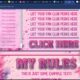 Chaturbate Pink Splash Themed Bio

